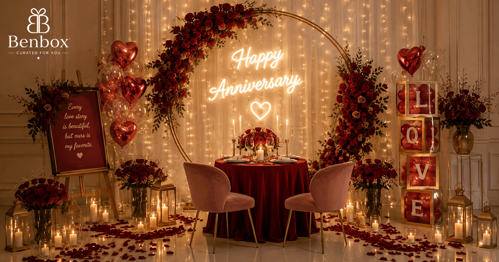 Forever Love Anniversary Decor — image 1